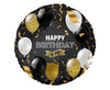 Balon od folije - Happy Birthday, 36 cm