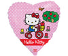 Balon folija - U obliku Hello Kitty srca