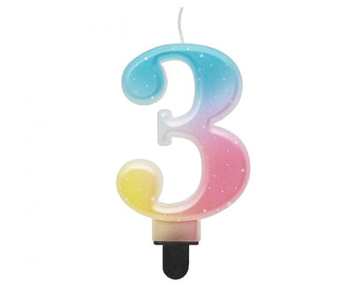 Svijeća br.3 - Ombre, pastel