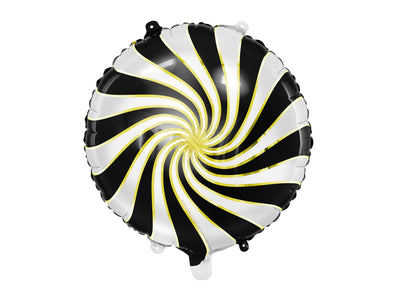 Balon folija - Candy, crna boja