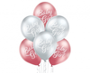 Lateks baloni - Baby Girl, 6 balona