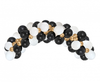 Elegantna black gold dekoracija z baloni za rojstni dan ali glam party