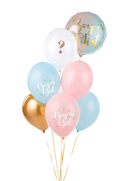 Lateks balon - dječak ili djevojčica, 6 kom