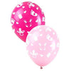 Lateks baloni - za Baby Shower, roze boje