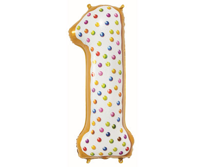 Rođendanski balon broj 1, 78cm