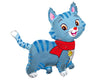 Balon folija Cat plava boja 93cm