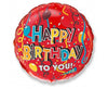 Rođendanski balon od folije "Happy Birthday to you", 45cm