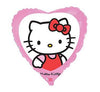 Folija balon u obliku Hello Kitty srca, 45 cm