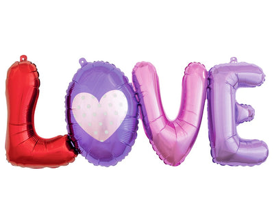 Napis – LOVE, 100x40 cm - Mojbalon