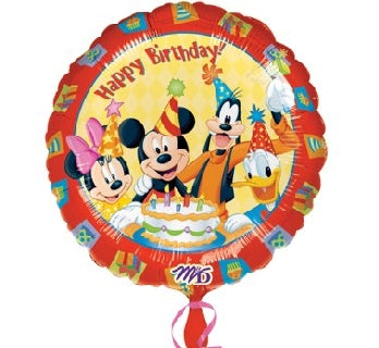 Balon od folije za rođendan "Happy Birthday", 45 cm